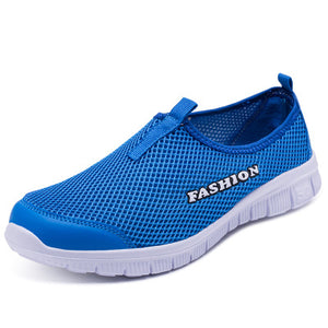 UPUPER Breathable Mesh Sneakers Women Shoes Fashion Lightweight Summer Slip-On Walking Shoes Female Sport Shoes For Women