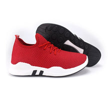 Load image into Gallery viewer, 2019 Spring and summer Designer Wedges Red Black Platform Sneakers Women Shoes Casual Air Mesh Female Shoes Woman #O