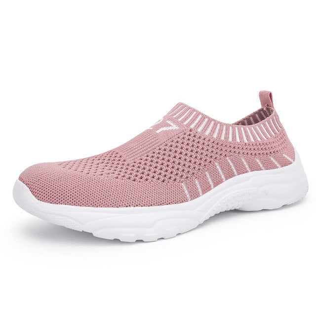 2019 Hot Sale Women Walking Shoes Fly Weave Air Cushion