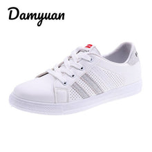 Load image into Gallery viewer, 2019 Sale Casual Walking Sneakers Women Shoes PU Leathe Outdoor